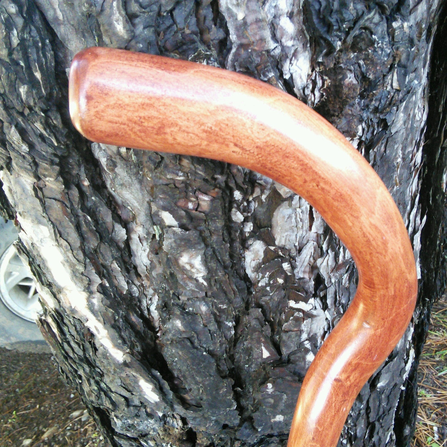 Gehstock 100cm Ahorn(3, 4"Griff Kehrgriff Gehstock 100cm Ahorn(3, 4"Griff Kehrgriff von canesUmake