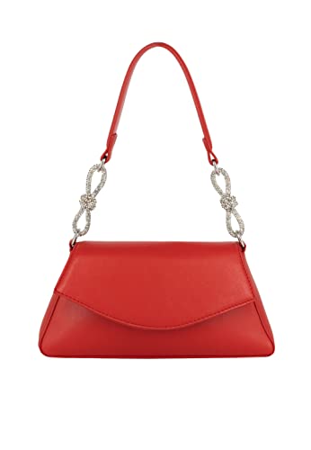 caneva Women's Clutch/Abendtasche, Rot von caneva