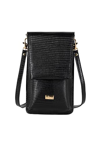 caneva Women's Crossbody Mini-Bag, Schwarz von caneva