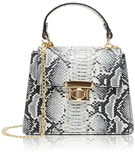 caneva Women's Handtasche, Schwarz Weiss von caneva