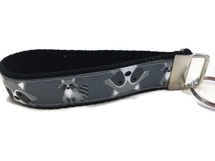Waschbär Schlüsselanhänger, Handgelenk von caninedesign