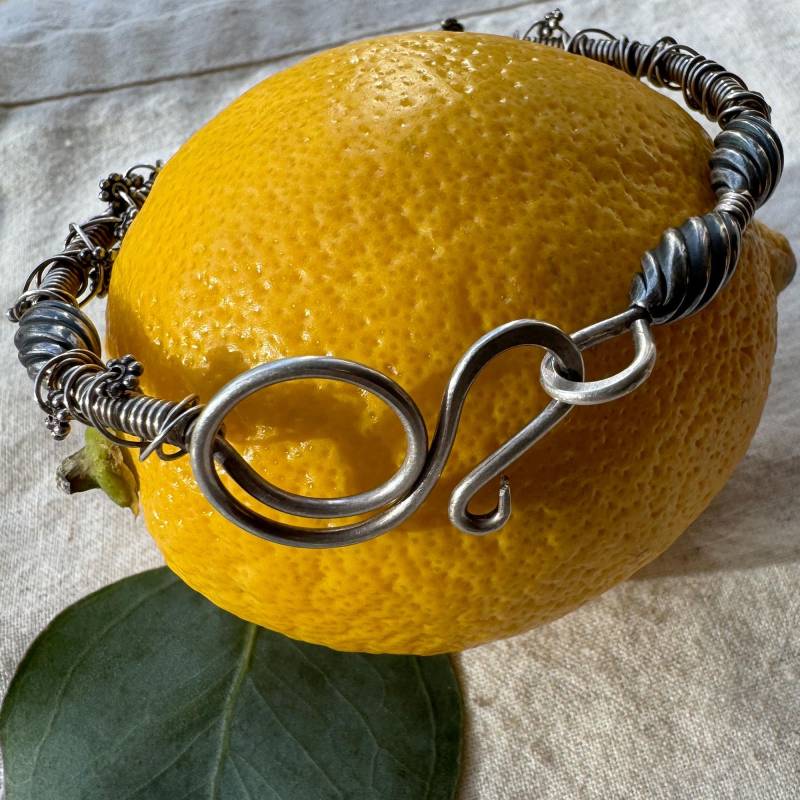 Armband Aus Sterling Silber Mit Karabinerverschluss Armband Aus Sterling Silber Mit Karabinerverschluss von canterburyvines