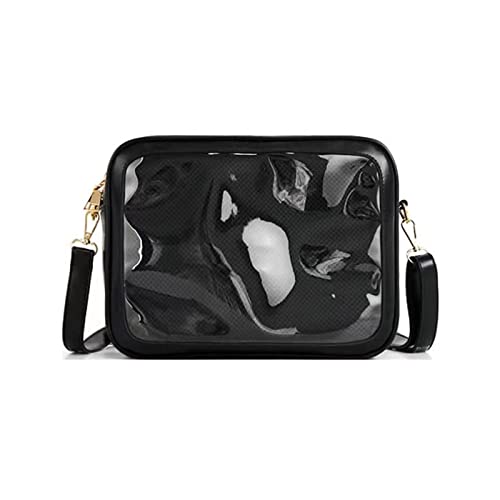 Damen Ita Messenger Bag Damen Japanischer Stil Schultertasche Mädchen Niedlich Transparent Crossbody Tasche Student Uniform Tasche, BK, Einheitsgröße von caoxhenr