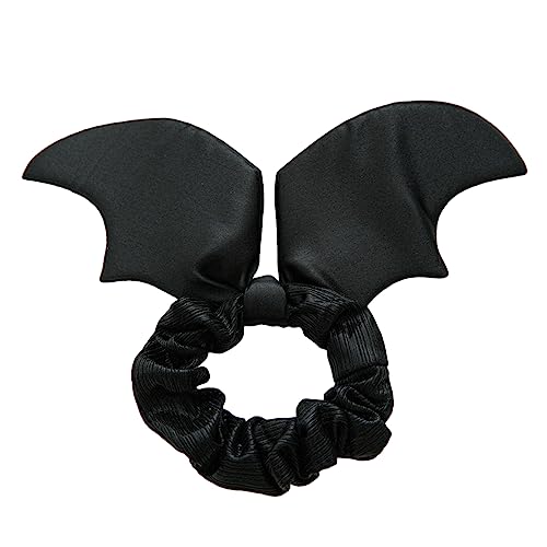 Mädchen Stirnband Haar Seil Katze & Fledermaus Flügel Form Haarnadel Elastische Haar Seil für Mädchen Halloween Haar Styling Haarband von caoxhenr