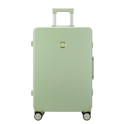 caoxinlei Koffer Koffer, Aluminiumrahmen, Universal-Rad-Trolley, Business-Koffer, Herren-Passwort-Boarding-Koffer Suitcase (Color : Green, Size : 28in) von caoxinlei