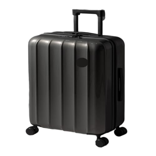 caoxinlei Koffer Winter-20-Zoll-Boarding-Koffer for Damen, 24-Zoll-Koffer, Trolley-Koffer, Herren-Passwortbox Suitcase (Color : Gray, Size : 26in) von caoxinlei