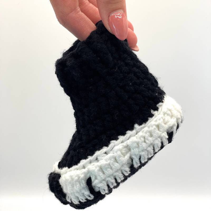Handmade Baby Sneaker Gehäkelte Schuhe Blncga Speed 0-6 Monate von capfamde