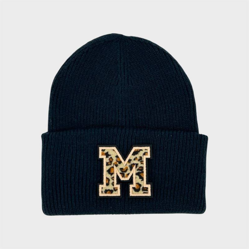 Wintermütze Beanie Mit Leo Buchstaben Patch von caplovers