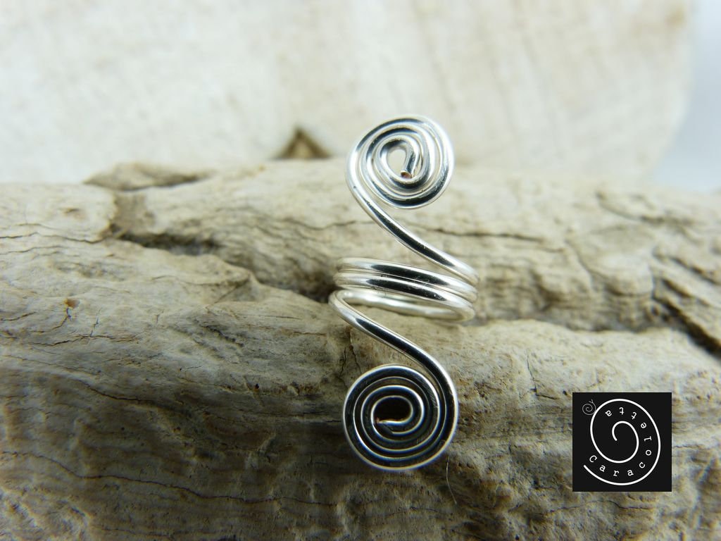 Dreadlocks, Dread Bead Silver, Dreadschmuck Versilberter Draht, Rasta Schmuck, Braids Schmücken, Bart Schmücken Dreadlocks, Dread Bead Silver, Dreadschmuck Versilberter Draht, Rasta Schmuck, Braids Schmücken, Bart Schmücken von caracoletta