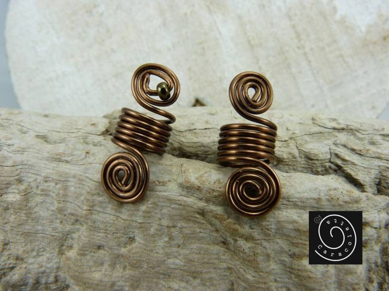 Dreadschmuck Set, Dreadbeads, Dreadlocks Jewelry, Rasta Beads, Bartperlen 2 Stück Dreadschmuck Set, Dreadbeads, Dreadlocks Jewelry, Rasta Beads, Bartperlen 2 Stück von caracoletta