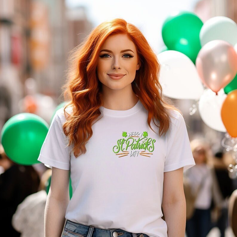 Unisex-T-Shirt "Happy St. Patricks Day" von carastudioshop