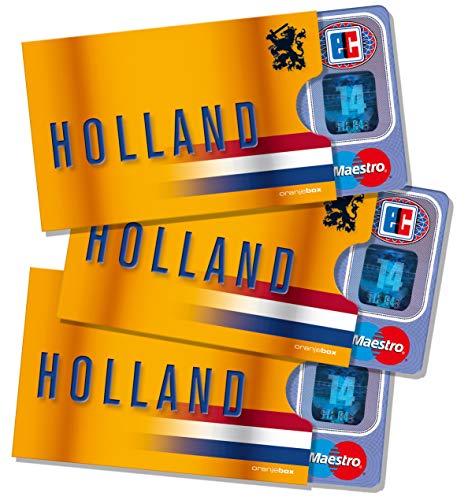 cardbox 3 Kartenhüllen Holland Oranje Box von cardbox