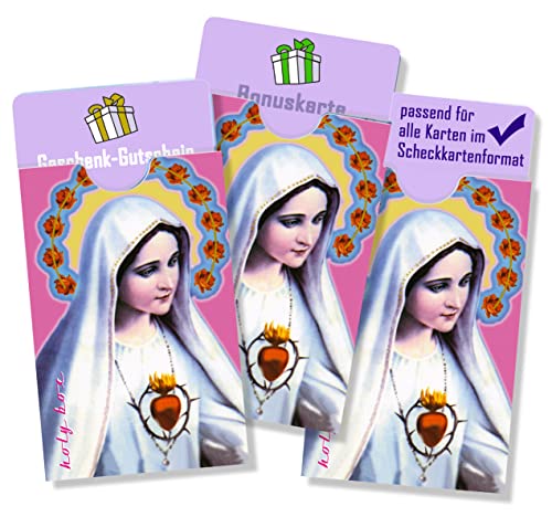 cardbox Motiv: MADONNA/MARIA mit Schein /// 3er SET /// Führerscheinhülle, Bankkartenhülle, Personalausweishülle cardbox Motiv: MADONNA/MARIA mit Schein /// 3er SET /// Führerscheinhülle, Bankkartenhülle, Personalausweishülle von cardbox