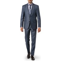 Carl Gross Herren Anzug blau meliert von carl gross