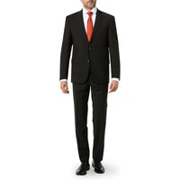 Carl Gross Herren Anzug schwarz Schurwoll-Stretch von carl gross