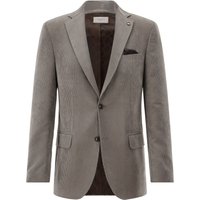 Carl Gross Gefüttertes Cord-Sakko mit fallendem Revers, Modern Fit in 28 von carl gross
