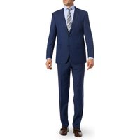 Carl Gross Herren Anzug blau meliert von carl gross