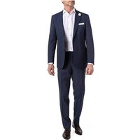 Carl Gross Herren Anzug blau Schurwolle von carl gross