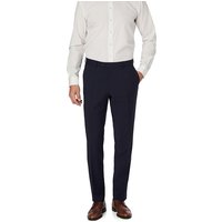 Carl Gross Herren Hose blau Schurwolle von carl gross