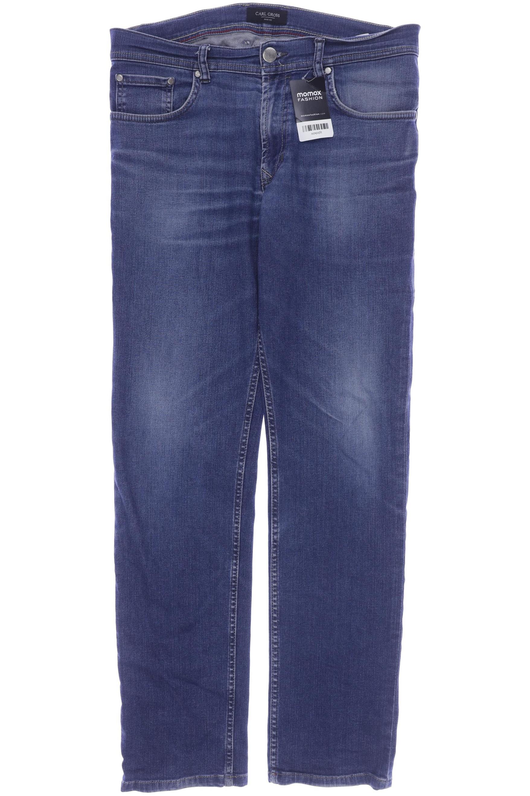 Carl Gross Herren Jeans, blau von carl gross