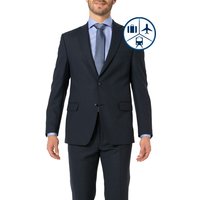Carl Gross Herren Sakko blau Woll-Stretch von carl gross