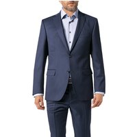 Carl Gross Herren Sakko blau Schurwolle von carl gross