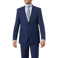 Carl Gross Herren Sakko blau Schurwolle von carl gross