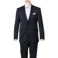 Carl Gross Herren Sakko blau Schurwolle von carl gross
