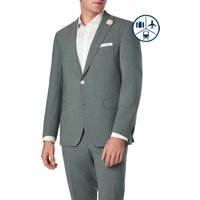 Carl Gross Herren Sakko grün Woll-Stretch von carl gross