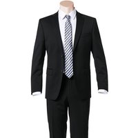 Carl Gross Herren Sakko schwarz Schurwolle von carl gross