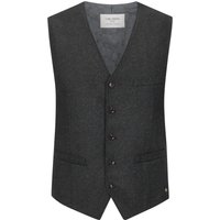 Carl Gross Melierte Anzugweste aus Woll-Mix von carl gross