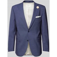 Carl Gross Sakko mit floraler Applikation Modell 'Shelby' in Blau, Größe 52 Carl Gross Sakko mit floraler Applikation Modell 'Shelby' in Blau, Größe 52 von carl gross