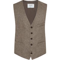 Carl Gross Weste aus einem Wollgemisch mit Seide und Stretch, Modern Fit in 50 von carl gross