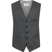 Carl Gross Weste aus einem Wollgemisch mit Seide und Stretch, Modern Fit in 58 von carl gross