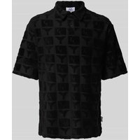 CARLO COLUCCI Regular Fit Poloshirt mit Knopfleiste Modell 'BEACHWEAR' in Black, Größe XXL CARLO COLUCCI Regular Fit Poloshirt mit Knopfleiste Modell 'BEACHWEAR' in Black, Größe XXL von carlo colucci