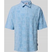 CARLO COLUCCI Regular Fit Poloshirt mit Knopfleiste Modell 'BEACHWEAR' in Hellblau, Größe M CARLO COLUCCI Regular Fit Poloshirt mit Knopfleiste Modell 'BEACHWEAR' in Hellblau, Größe M von carlo colucci