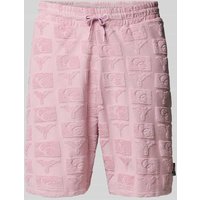 CARLO COLUCCI Regular Fit Sweatshorts mit Strukturmuster Modell 'BEACHWEAR' in Hellrosa, Größe XXL CARLO COLUCCI Regular Fit Sweatshorts mit Strukturmuster Modell 'BEACHWEAR' in Hellrosa, Größe XXL von carlo colucci