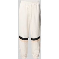 CARLO COLUCCI Sweatpants mit elastischem Bund in Offwhite, Größe XXL von carlo colucci
