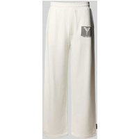 CARLO COLUCCI Wide Fit Sweatpants mit Logo-Print in Offwhite, Größe XL CARLO COLUCCI Wide Fit Sweatpants mit Logo-Print in Offwhite, Größe XL von carlo colucci