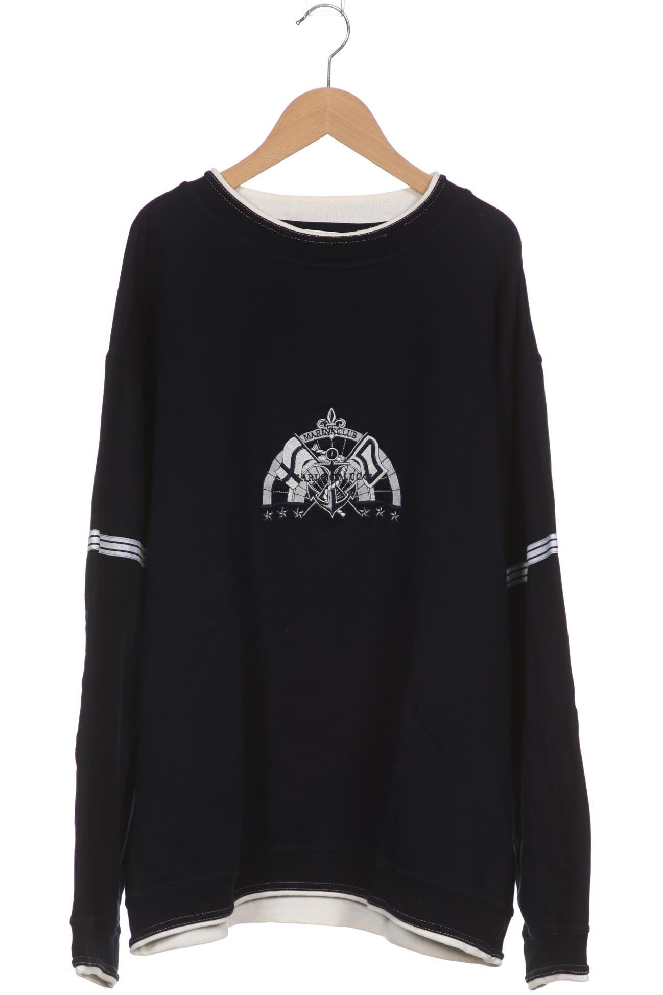 Carlo Colucci Herren Sweatshirt, marineblau von carlo colucci