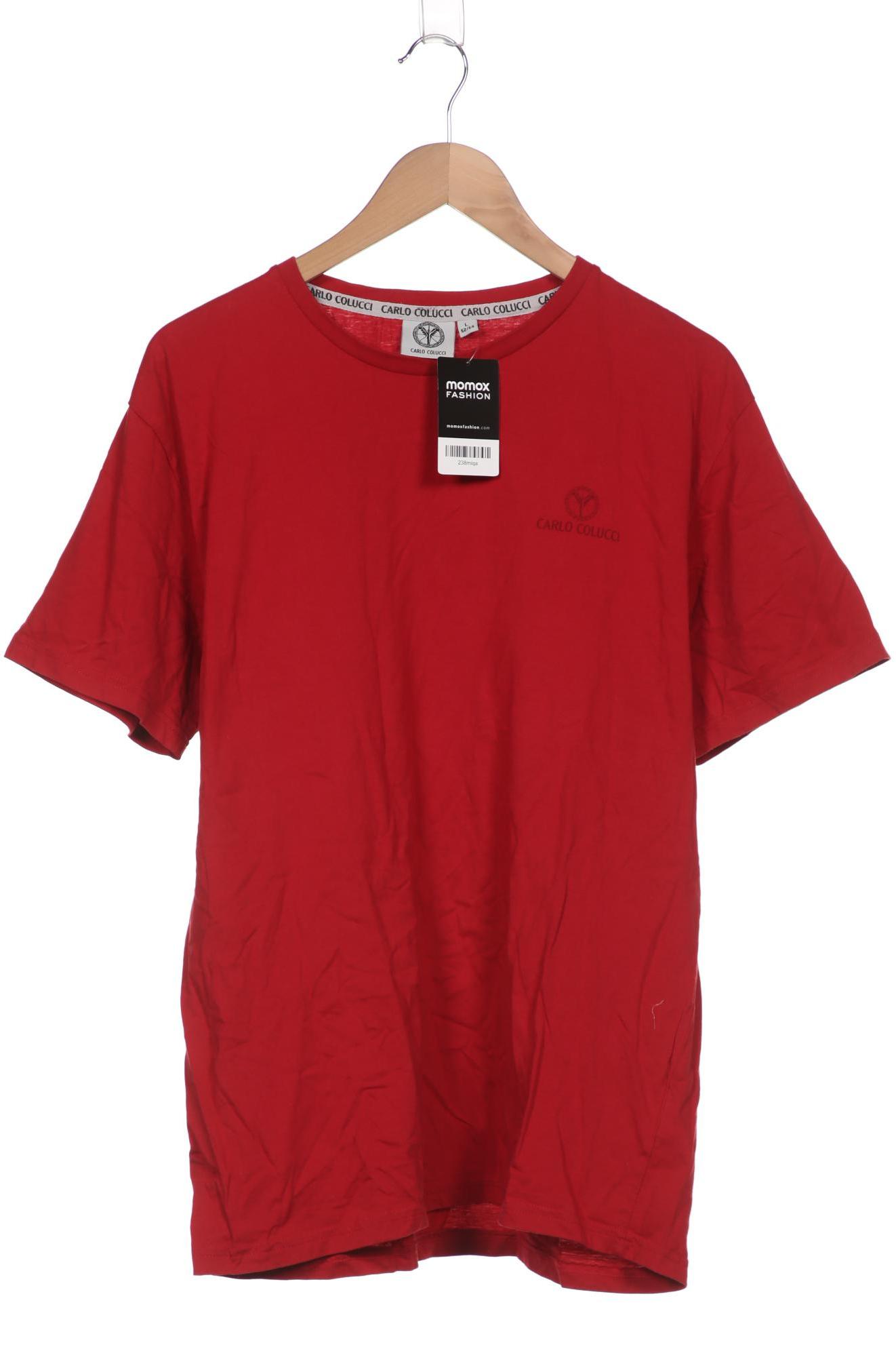 Carlo Colucci Herren T-Shirt, rot von carlo colucci