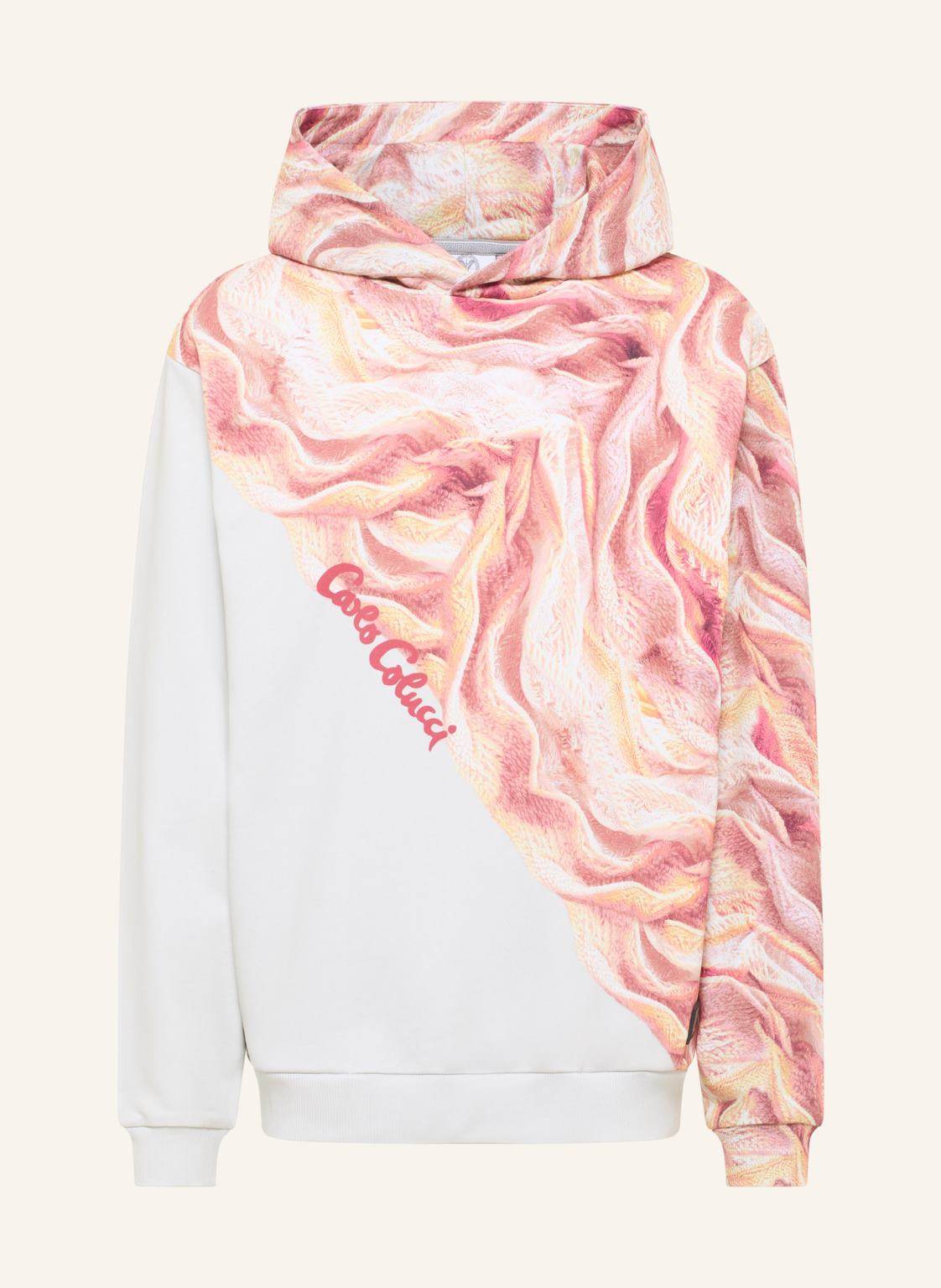 Carlo Colucci Hoodie - Artificial Knit Draicchio orange von carlo colucci