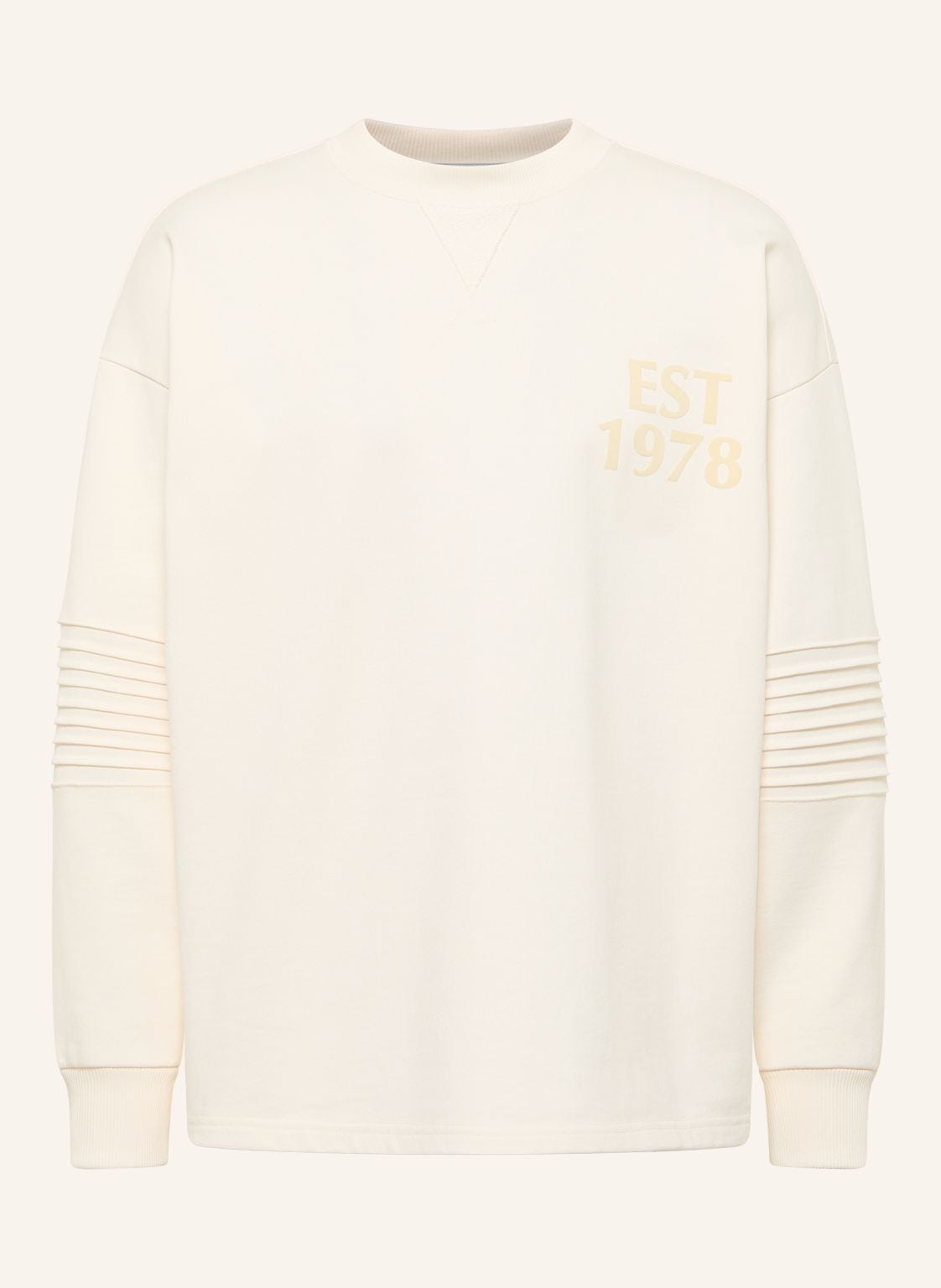 Carlo Colucci Sweatshirt - Clean Capsule Faustini weiss von carlo colucci