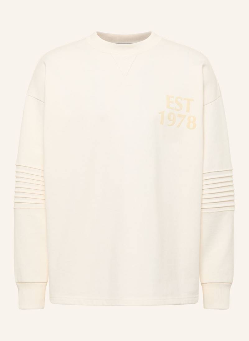 Carlo Colucci Sweatshirt - Clean Capsule Faustini weiss von carlo colucci