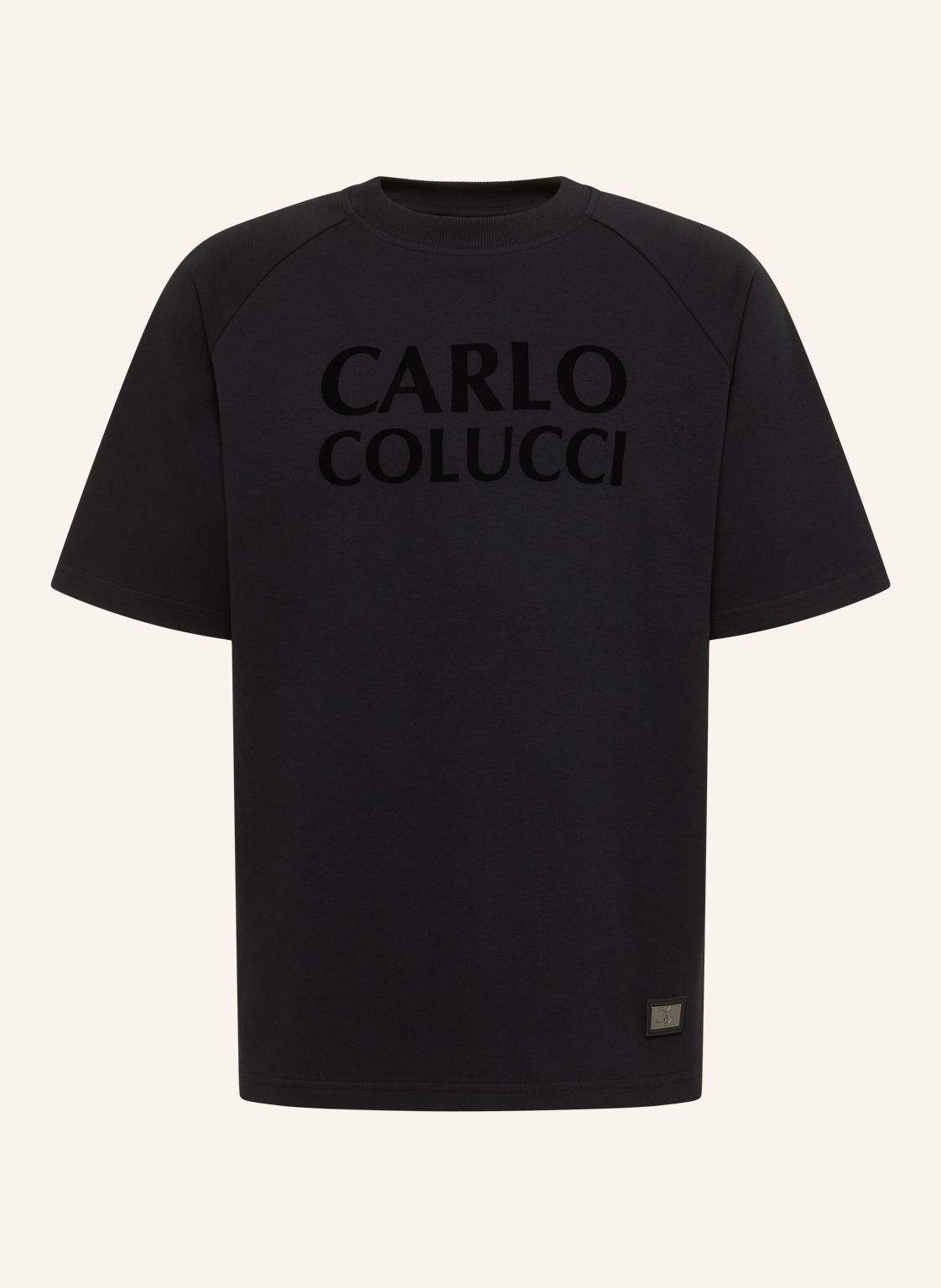 Carlo Colucci T-Shirt - Carat 2.0 Ermolli schwarz von carlo colucci