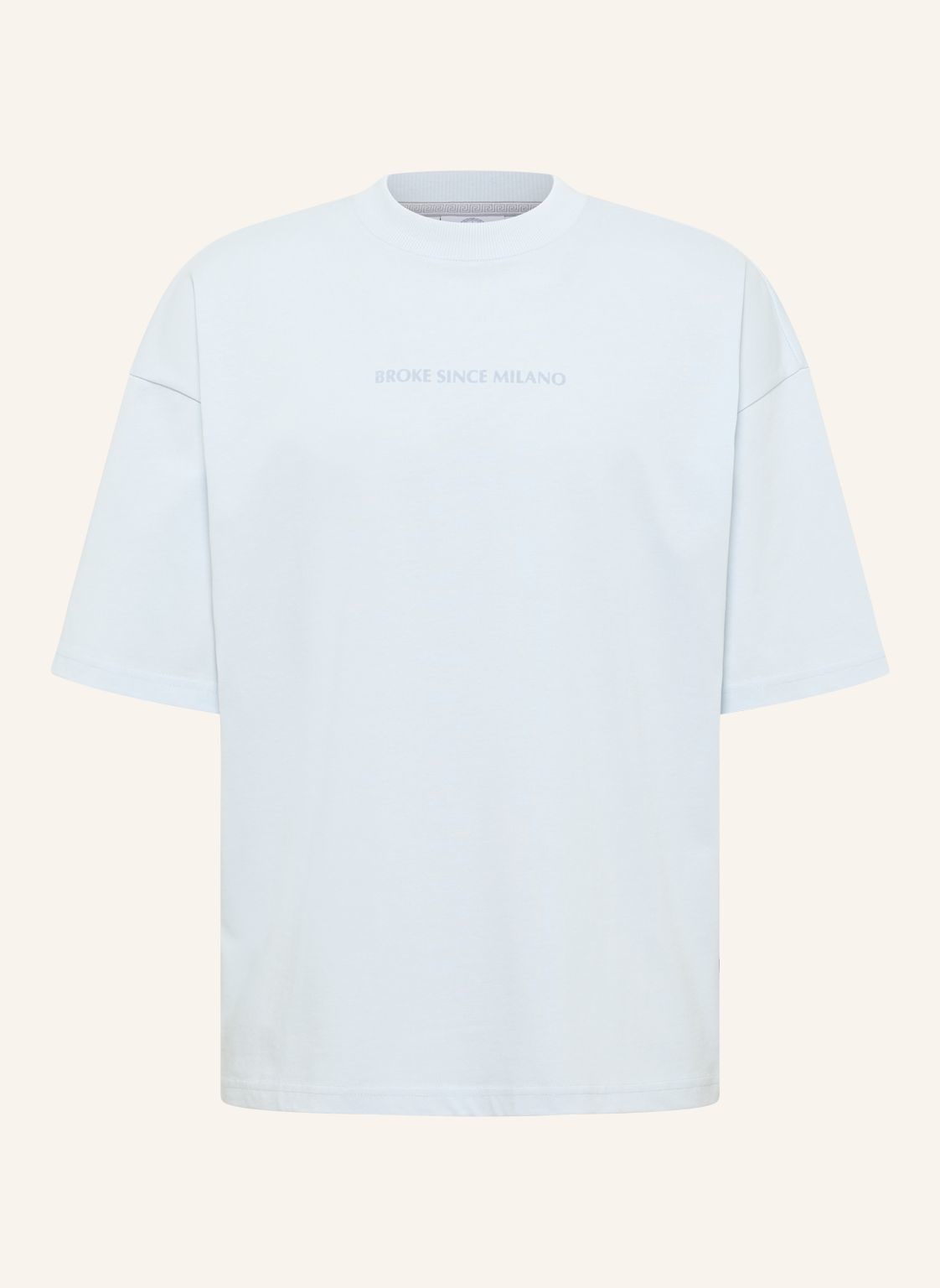 Carlo Colucci T-Shirt - Clean Capsule Farris blau von carlo colucci