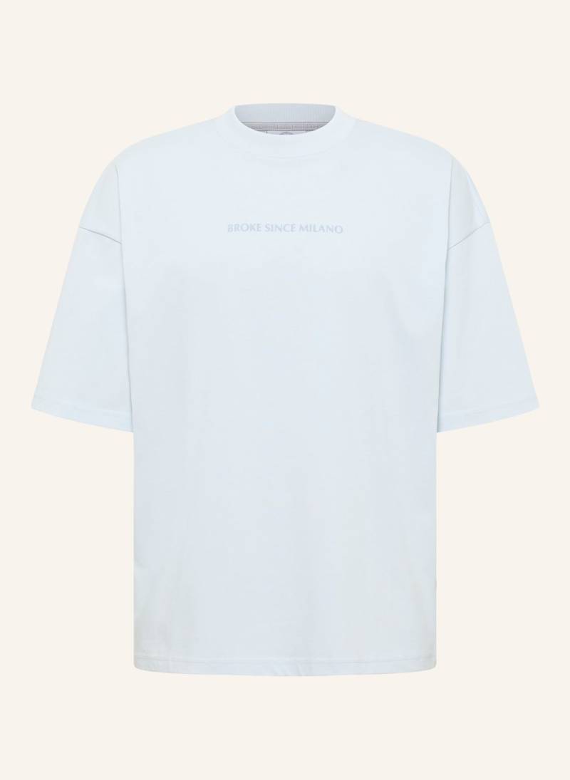 Carlo Colucci T-Shirt - Clean Capsule Farris blau von carlo colucci