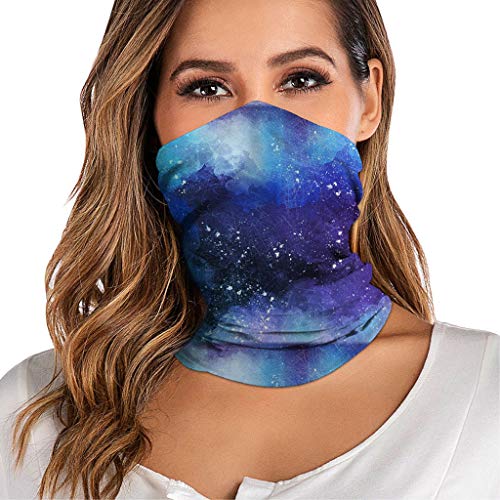 carol -1 Nahtlose Bandanas Multifunktionstuch Schal - Elastiche Multifunktion Stirnband Balaclava Gesichtsmaske Kopfbedeckung für Yoga Laufen Wandern Radfahren Motorradfahren von carol -1