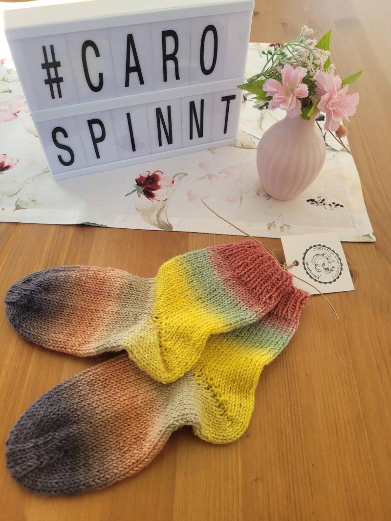 Dickere Handgestrickte Socken Größe 30/31 von carospinnt