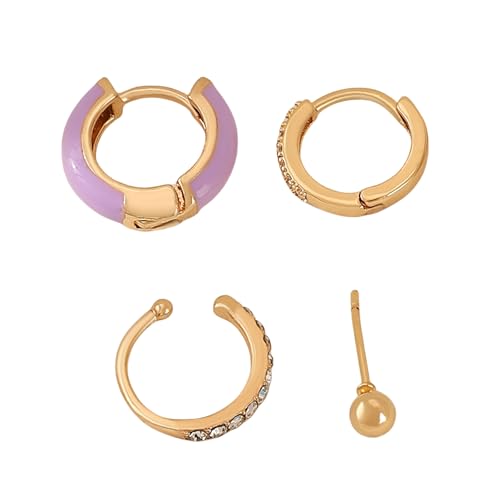 Elegante Ohrmanschette, modischer Ohrclip für Damen, Schmuck sorgt für Komfort und Stil, Legierungsstruktur, geeignet für verschiedene Outfits von carotoe